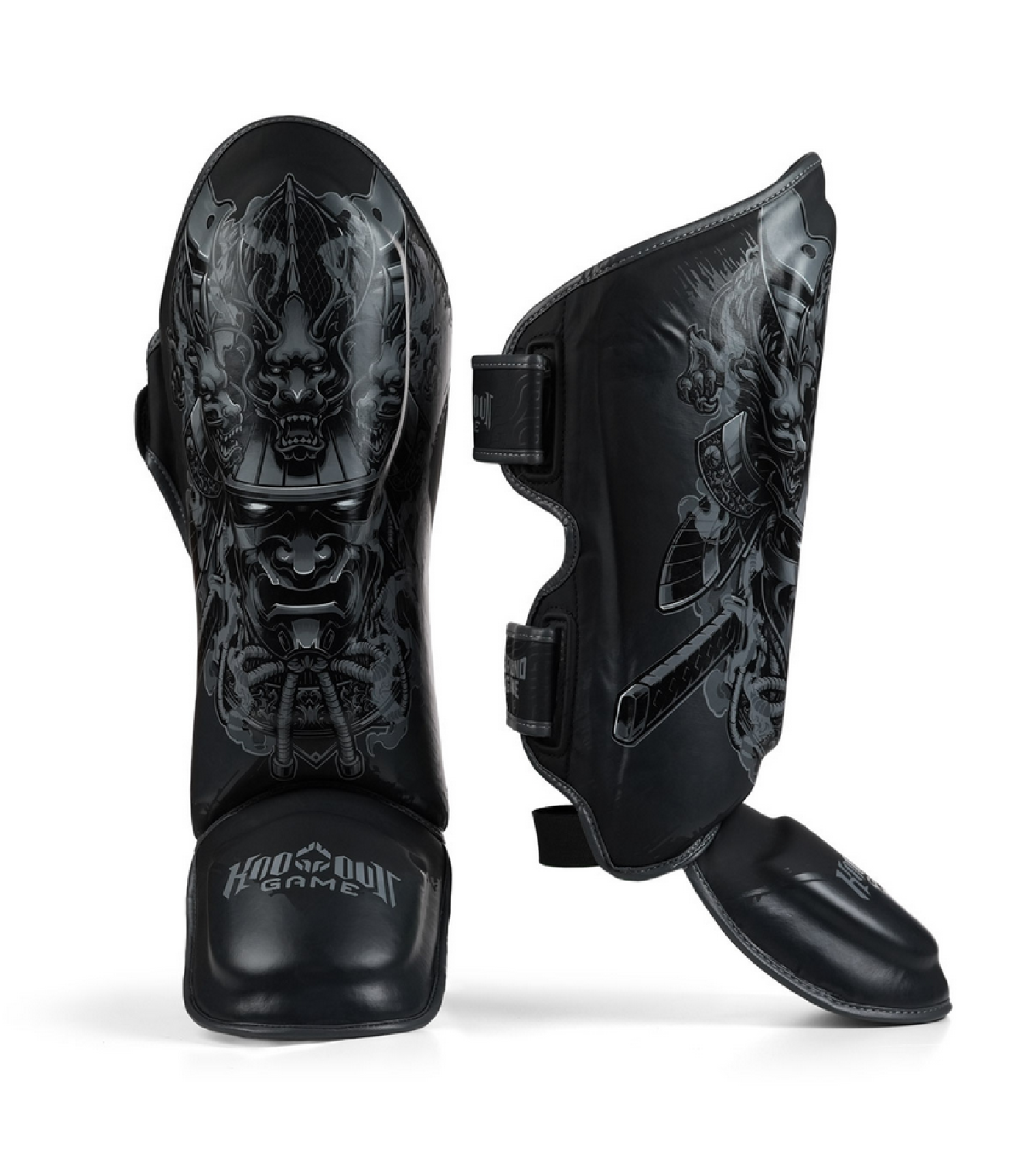 Протектори за крака  - Ground Game - Shin Guards Samurai Shadow